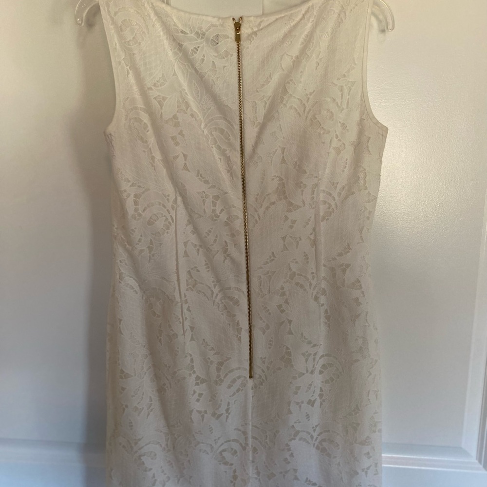 Tahari white lace dress - Picture 4 of 4